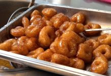 lokma pişirme sırasında ideal sıcaklık ve dikkatli kontrol şarttır.