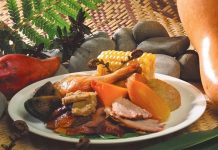 Maori Mutfağı, Yeni Zelanda’nın yerli halkı Maori’lerin yüzyıllardır süregelen yemek kültürünü yansıtır. Bu mutfak, doğal kaynaklarla sınırlı bir coğrafyada şekillenmiş ve deniz ürünleri, et ve yerel sebzeler üzerine kurulmuştur. Maori halkı, geleneksel yaşam biçiminde doğayla uyum içinde beslenme anlayışını benimsemiştir. Konulu bir haber görseli.